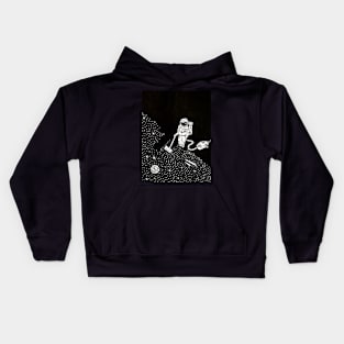 Astronaut in Space Kids Hoodie